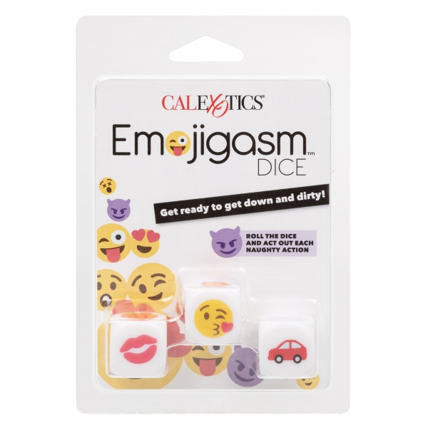 Dados EMOJI GASM x3