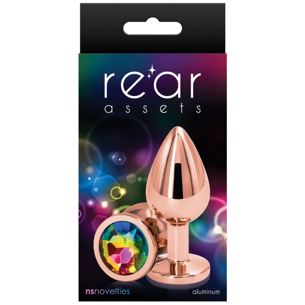 Jewel analogue Rear Rose M 7 x 3.5cm