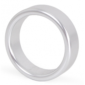 Kiotos Aluminium Cockring Circle 15mm Silber