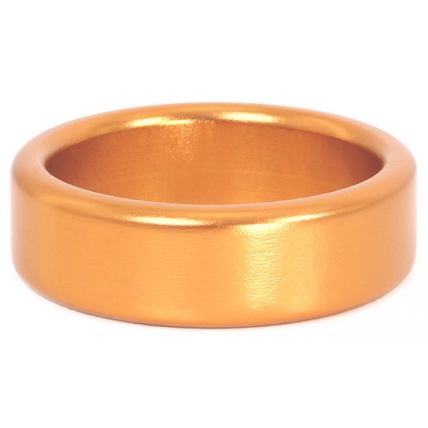 Anel de Alumínio Círculo de Ouro de 15mm