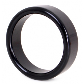 Kiotos Aluminium Cockring Cirkel 15mm Zwart