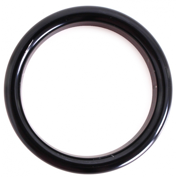 Aluminium Cockring Kreis 15mm Schwarz