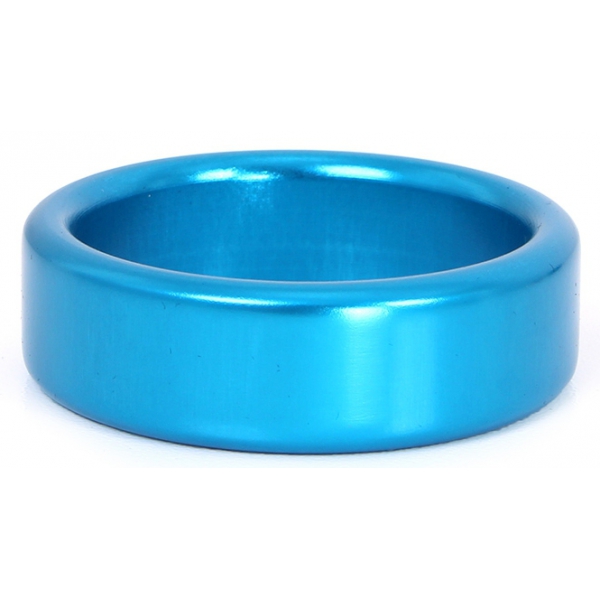 Aluminium Cockring Circle 15mm Blau