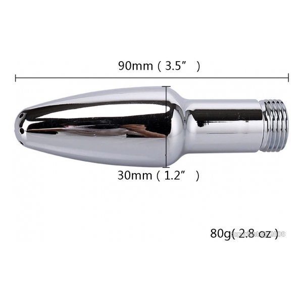 Duschkopf Enema Alu 9 x 3cm