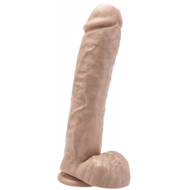 Get Real TOYJOY Dildo 11 inch with Balls Light skin tone