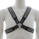 Men's Studs Steel Chest Harness