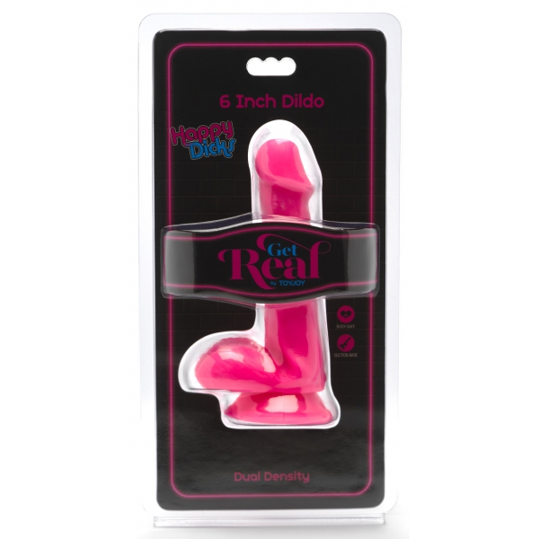 Consolador Happy Dick 12 x 3,3 cm Rosa