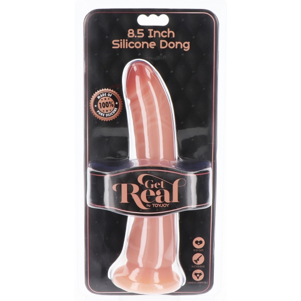 Dildo in vero silicone 20 x 4 cm