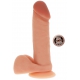 Obter Dildo de Silicone Real 16 x 4,5 cm