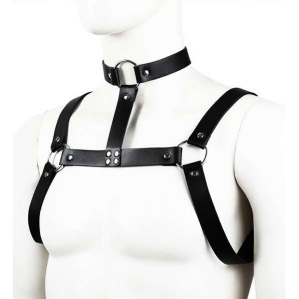 CHEST BELT Harness Black