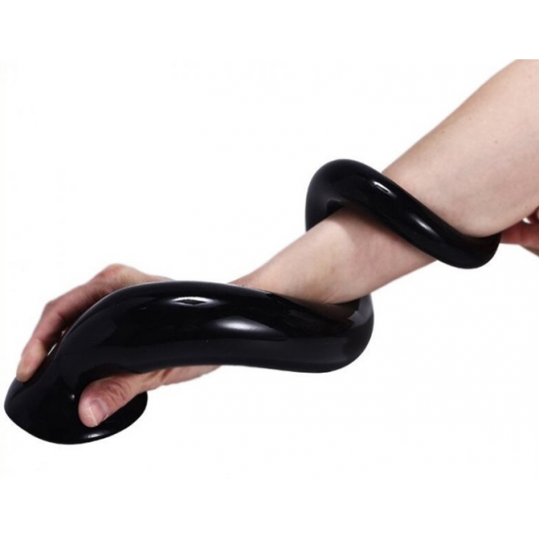 Tail Flex Dildo L 48 x 4,5 cm Nero