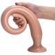 Dildo lungo coda Flex M 40 x 4,5 cm Carne