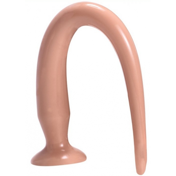 Dildo lungo Tail Flex L 48 x 4,5 cm Carne