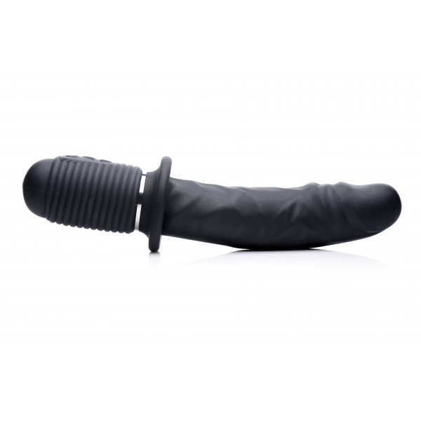 Vibrerende dildo met percussie Power Pounder 17 x 4,5 cm