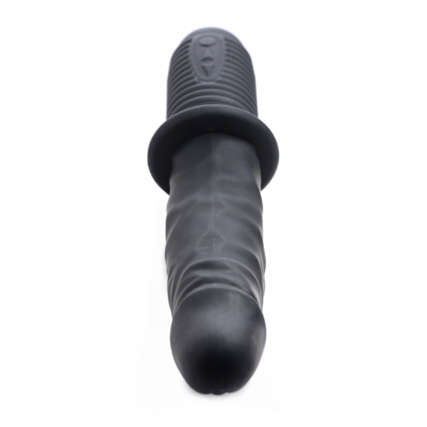 Vibrerende dildo met percussie Power Pounder 17 x 4,5 cm