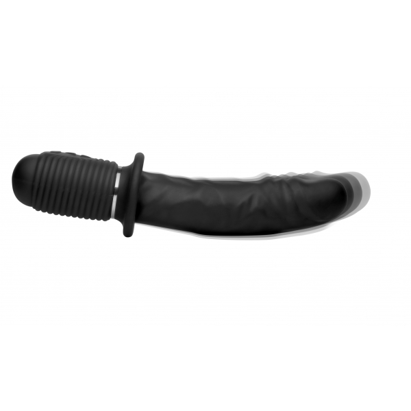 Vibrerende dildo met percussie Power Pounder 17 x 4,5 cm