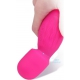 Mini Zauberstab Power Magic 15cm - Kopf 42mm Pink