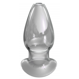 Anal Fantasy Glas-Tunnel-Plug Mega Gaper 10 x 5.2 cm - Öffnung 3cm