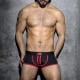 Jock Boxer Stripe Fetish Red