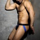 Jockstrap Stripe Fetish Blue