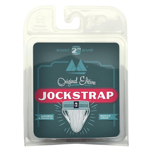 Jockstrap Original Waist 2 Band White