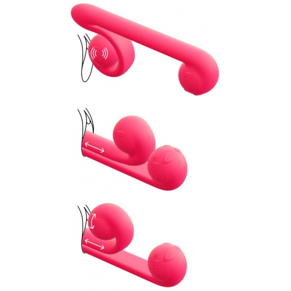 Vibro Point G Snail Vibe 13 x 3,3 cm Rosa