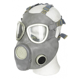 Men Army MP4 gasmasker met zak