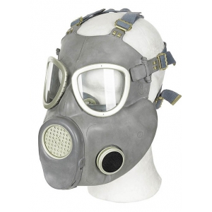 Men Army MP4 gasmasker met zak