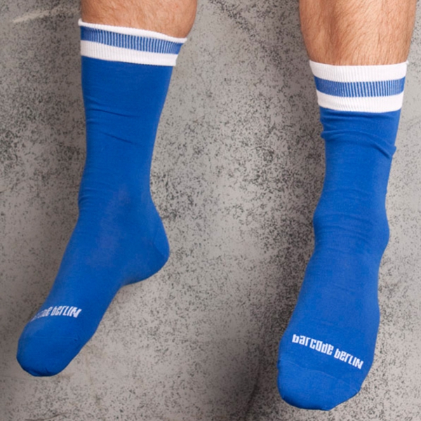 Stadt Socken Blau