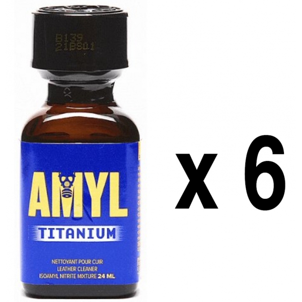 Popper AMYL TITANIUM 24ml x6