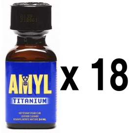 Popper AMYL TITANIUM 24ml x18