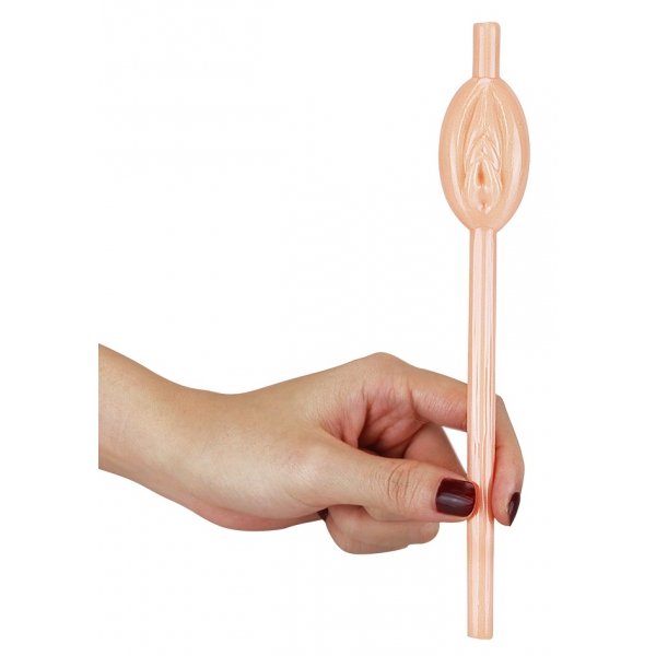 Pussy Vulva Straws x9