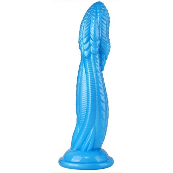 Consolador Cobra 22 x 5,5cm Azul