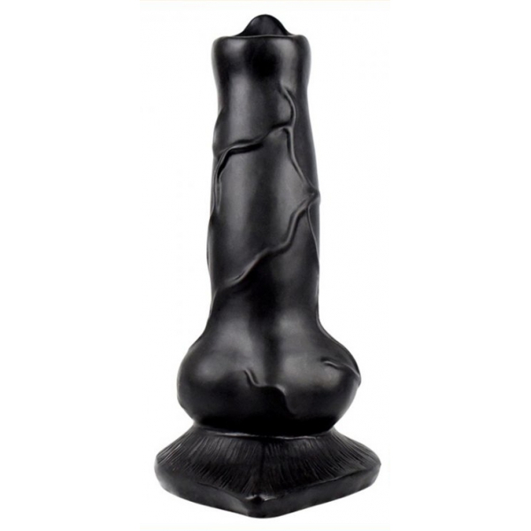 Dildo Dog Cock 12 x 4cm Black