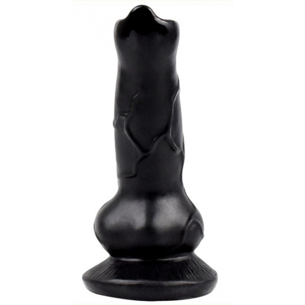 Dildo Dog Cock 12 x 4cm Black