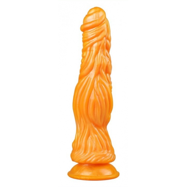 Crocodile Dildo 24 x 6.5cm Yellow