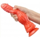 Krokodil Dildo 24 x 6.5cm Roze