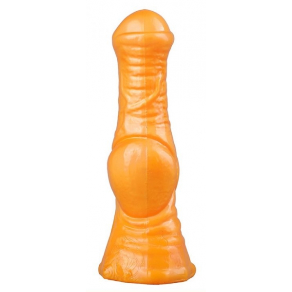 Dildo de lobo 17 x 5,7cm Amarelo