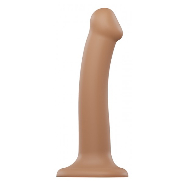 Dildo Strap-On-Me Buigbaar M 16 x 4cm Karamel