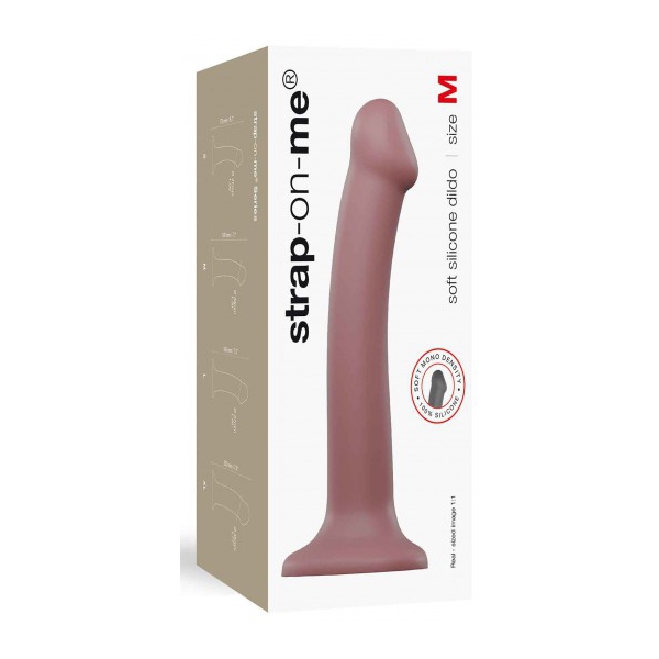 Dildo Strap-On-Me M 16 x 4cm Dark Pink