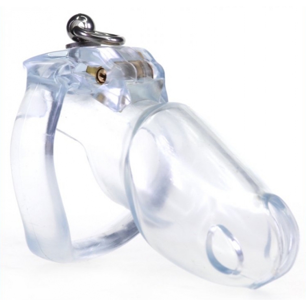 Dick Off Chastity Cage 10 x 3cm Clear