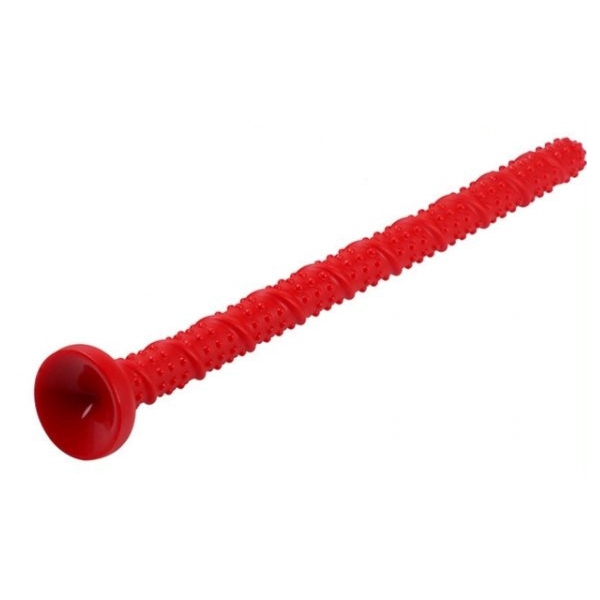 Dildo lungo a spirale a punti 50 x 3,5 cm