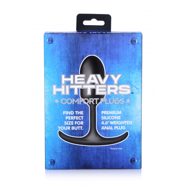 Plug silicone Hitters S 10 x 3cm - Poids 90gr