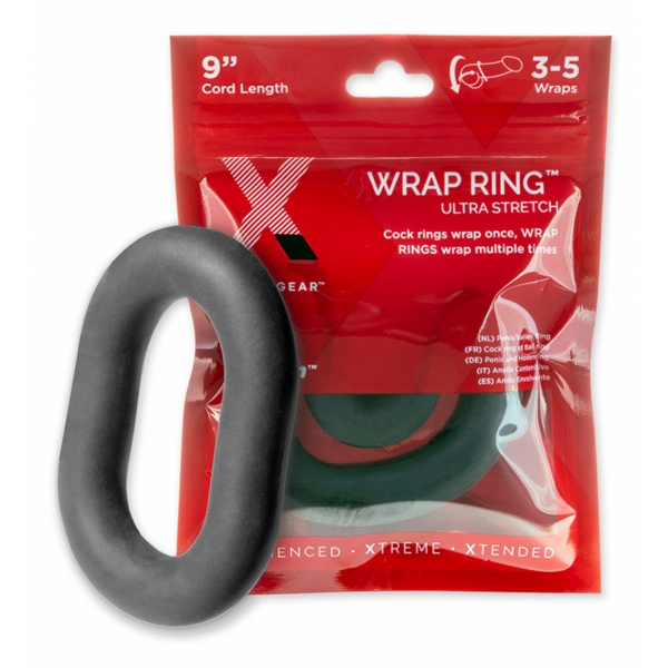 Cockring en silicone Wrap Ultra Stretch 23cm