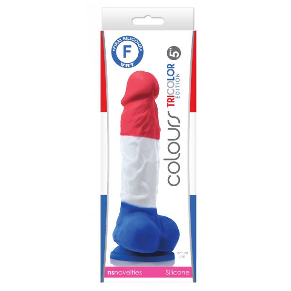 Tricolor Dildo Small 13.5 x 4cm