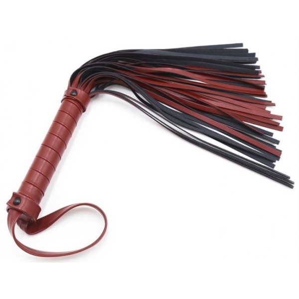 Rondone flirtante nero e rosso 40 cm