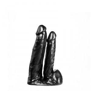 Godes Dildorama Doppeldildo Dildorama 18 x 4 cm Schwarz