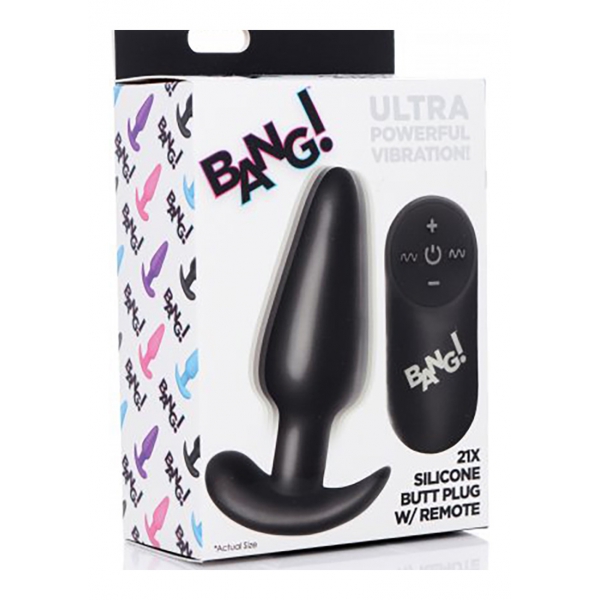 Plug vibrador Butt Vibes 9 x 3cm