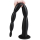 Scale Beads Lange Dildo L 50 x 5cm Zwart