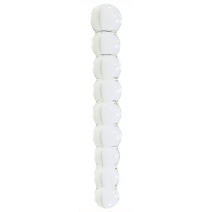  Dildo en verre SNOWBALL 12.6 x 2cm